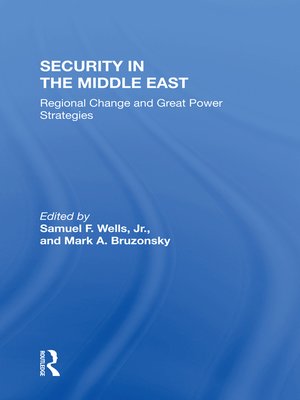 cover image of Security In the Middle East